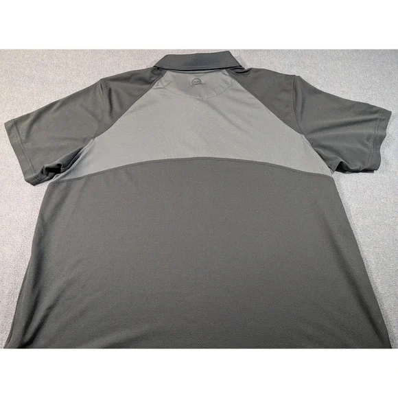 Magellan Outdoor Fish Gear Men 2XL Gray MagWick Loose Fit Performance Polo Shirt - Picture 5 of 7